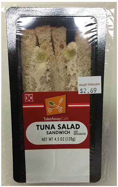 Northern Tier Bakery LLC Issues Voluntary Recall Due to Allergy Alert on Undeclared Milk in Tuna Salad Wedge Sandwich